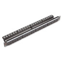 LANMARK PATCH PANEL 24 SNAP-IN BLACK