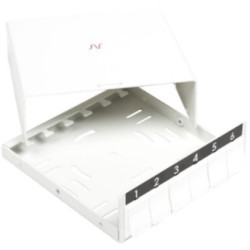 LANMARK ZD BOX 6 SNAP-IN WHITE
