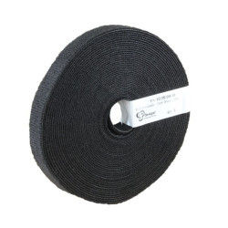 Eco-scratch cable black tie 10m velcro