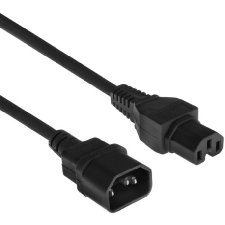 230V CONNECTION CABLE C14-C15 LENGTH 2M