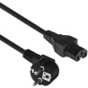 CABLE D'ALLIM.230V C15 NOIR 1,5M