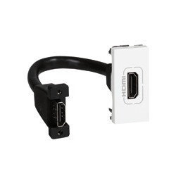 Mosaic prise HDMI pré-connecté 1 module
