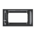 W3 WALL RACK 6U 550x500x314 BLACK