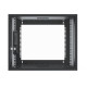 W3 WALL RACK 9U 550x500x448 BLACK