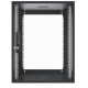 W3 WALL RACK 15U 550x600x714 BLACK