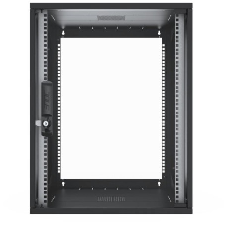 W3 WALL RACK 15U 550x600x714 BLACK