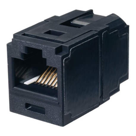 Mini-Com Coupler Module Cat6A UTP BLACK