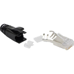 25xCAT6A SOL.CORE RJ-45 PLUG (PACK 25)