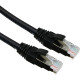 CAT6A 1M FFTP LSOH PATCH CORD BLACK