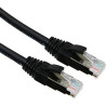 CAT6A 1M FFTP LSOH PATCH CORD BLACK