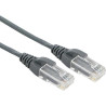 CAT6 2M UTP LSOH MINI PATCH CORD GREY