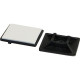 SELF ADHESIVE CABLE TIE BLACK PK 100