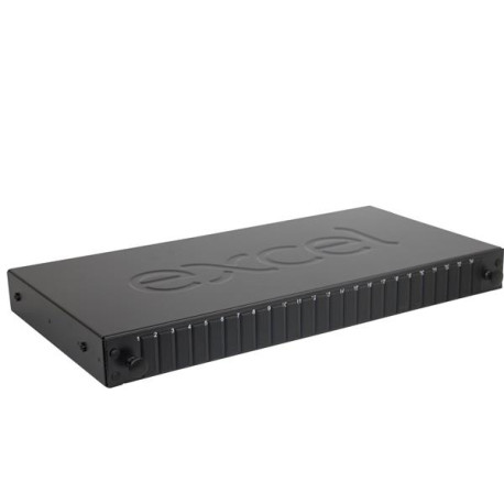 24 WAY SCDX/LCQD FIBRE PANEL-EMPTY