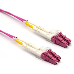 OM4 5M LC-LC DX PATCH CORD 50/125 VIOLET