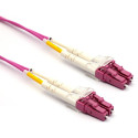 OM4 5M LC-LC DX PATCH CORD 50/125 VIOLET
