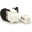 RJ45 K6 Jack, UTP,3 way entry, bag of 8