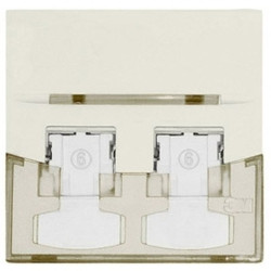 RJ45 STR.FPL.45x45 2XK6/K5E