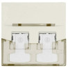 RJ45 STR.FPL.45x45 2XK6/K5E