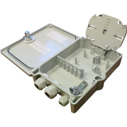 Enbeam IP54 24 fibre Lockable splice enc