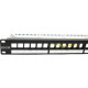 Excel 24 Port Keystone Jack Frame Black
