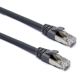 EXCEL CAT6A 2M S/FTP PATCH LEAD GREY
