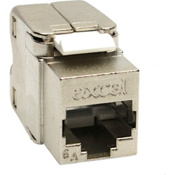 Cat6A FTP 45 Deg Entry Jack PK24