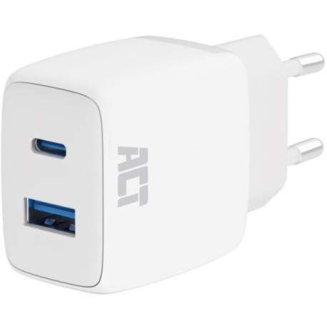 ACT USB-C & USB-A charger 20W