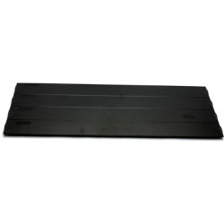 1U x 4 Snap Break Blanking Plate Black