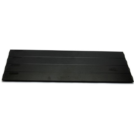 1U x 4 Snap Break Blanking Plate Black