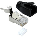 Cat6/Cat6A Fast RJ45 STP & Boots PK100