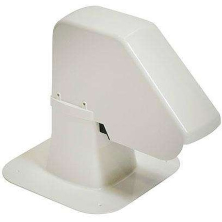 Passage de toiture en plast. 125x125mm