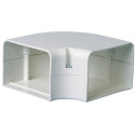 SPEEDIDUCT Coude plat 90° 105mm ivoire