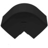CLIMCLICK Coude extérieur 110mm 90° noir