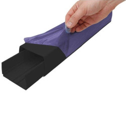 OPTIMAL DUCT 110x75mm noir pr/m