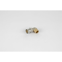 Rac à sert équerre mâle Ø1/2''M x 20/2mm