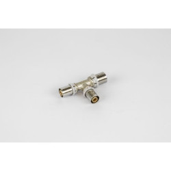Raccord à sertir pièce T Ø20 x 16 x 16mm