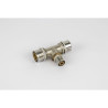Raccord à sertir pièce T Ø32 x 20 x 32mm