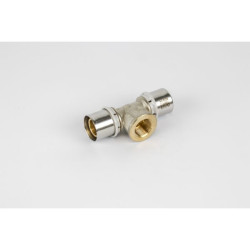 Raccord à sertir T fem Ø32 x 3/4''F x 32