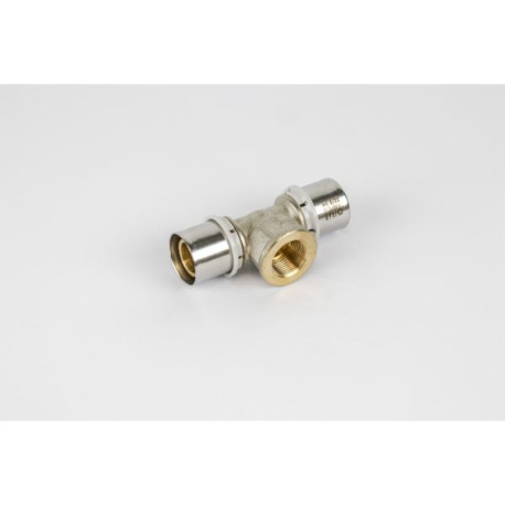 Raccord à sertir T fem Ø32 x 3/4''F x 32