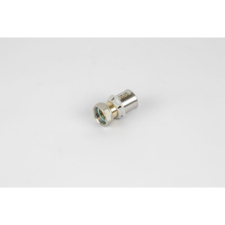 Raccord à sertir joint plat 3/4''Fx26/3