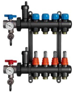 Collecteur en technopolymère 7 circuits