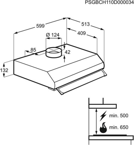 Hotte Sous-encastrable  LFU226K