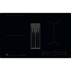 Hotte aspirante combinée plaque à induct