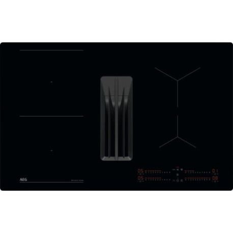 Hotte aspirante combinée plaque à induct