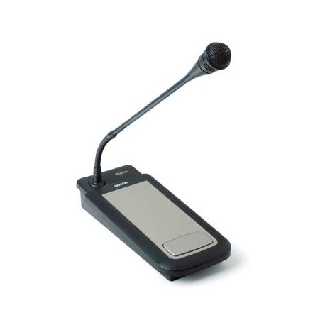 Microphone d'appel sur statif de table