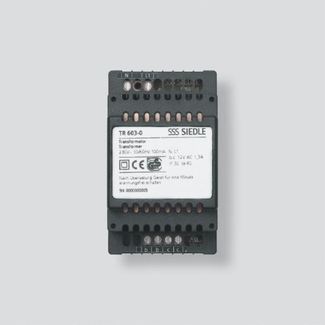 Transformateur 230Vac-12Vac -1,3A