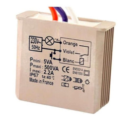 Telerupteur encastré 500W, 230V