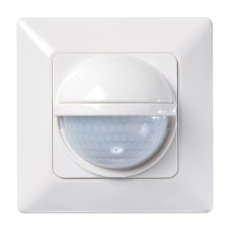 Détect. mouvement BLANC mural 200° 1 can