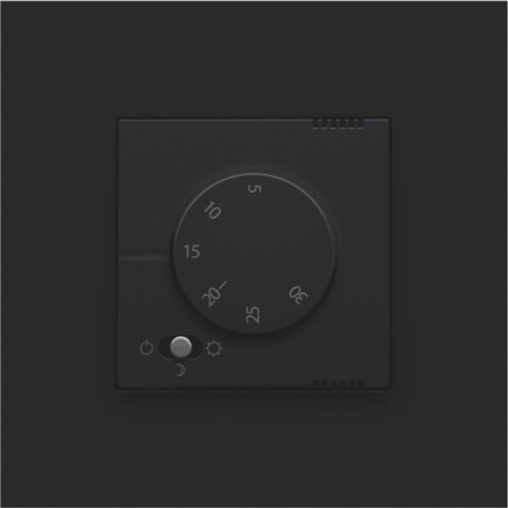 THERMOSTAT AN. BLACK