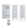 Kit de parlophonie, 1 bouton,interphonie